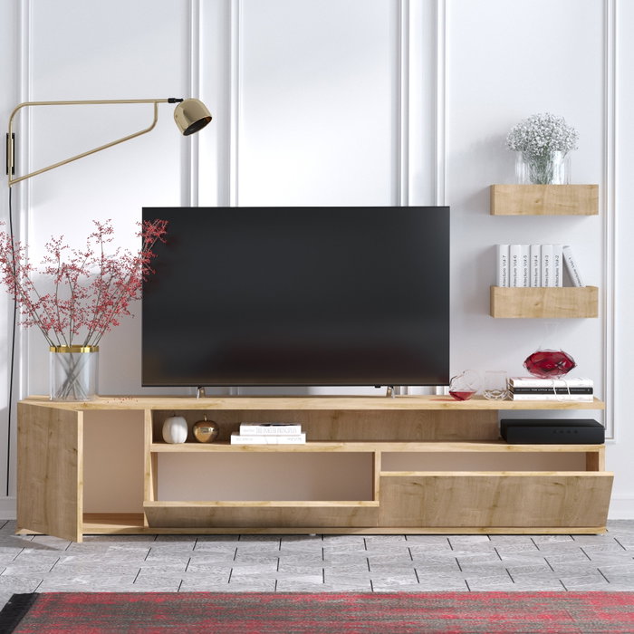 Hanah Home Alika Mueble de TV Roble